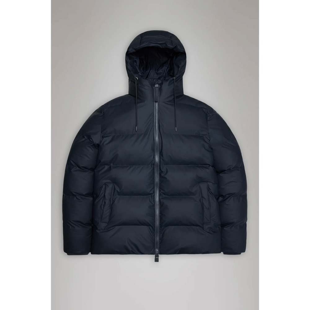 Rains Sz L Alta Puffer Jacket - Waterproof - $460